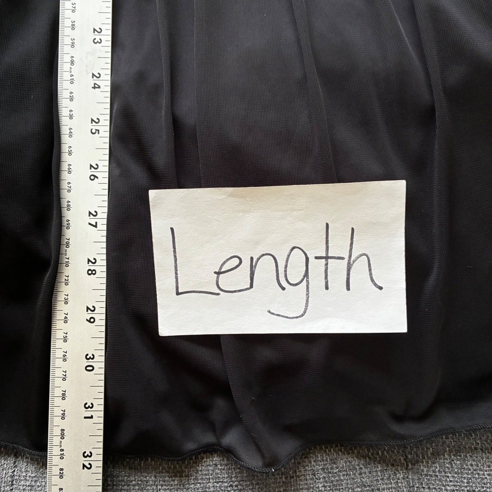 Speechless Mini Dress Black Mesh Pearl Waist Size 5 Cocktail Graduation Hoco - Picture 14 of 14